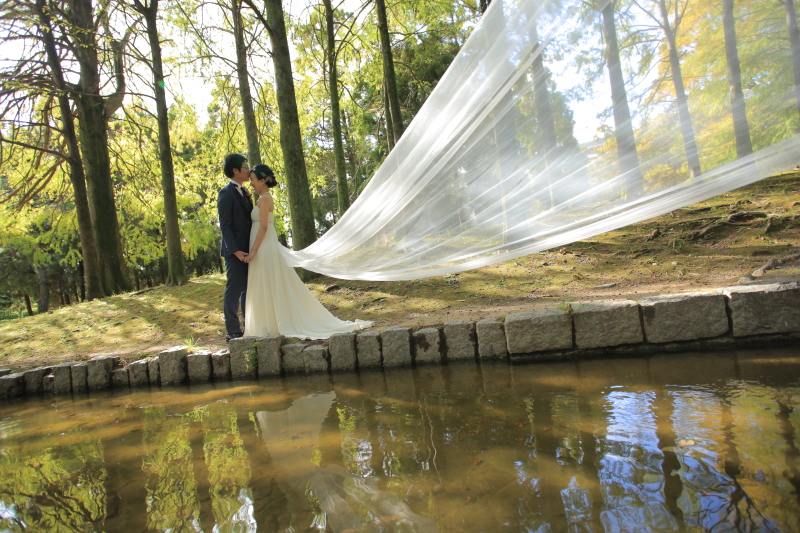 ベールを使用して