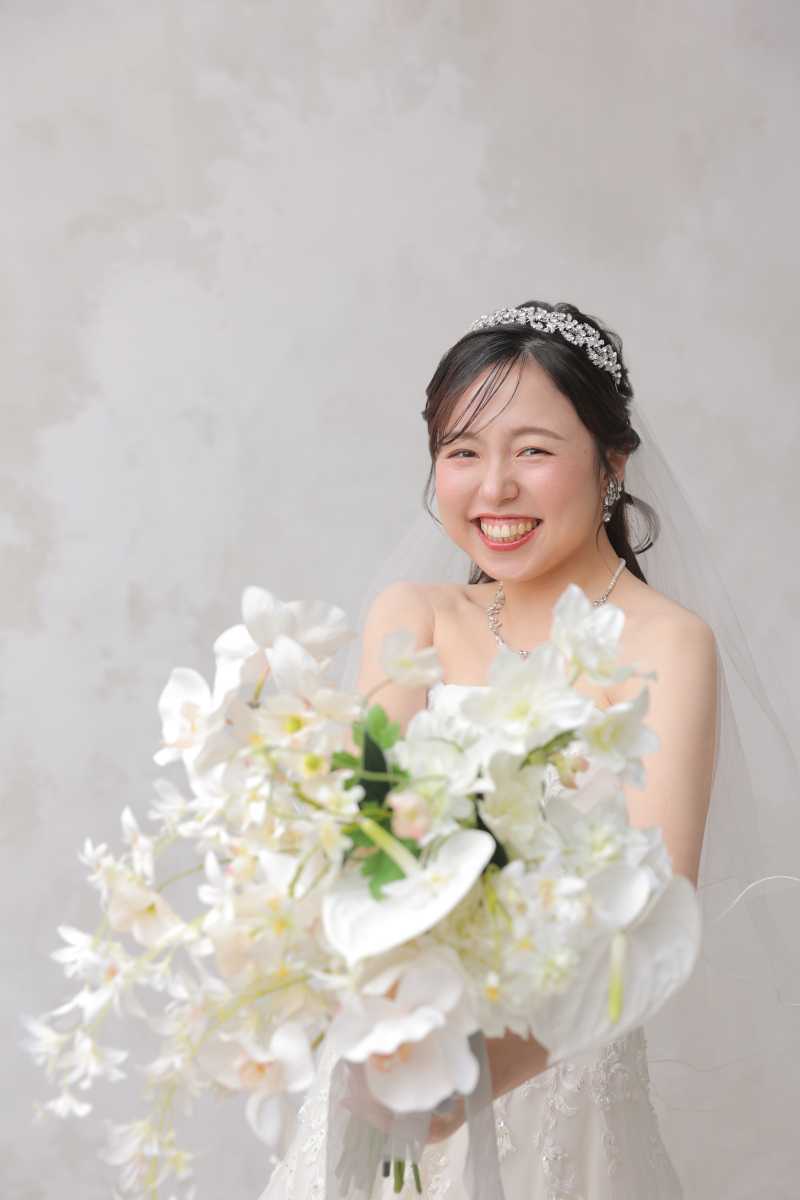 笑顔全開のご新婦様!