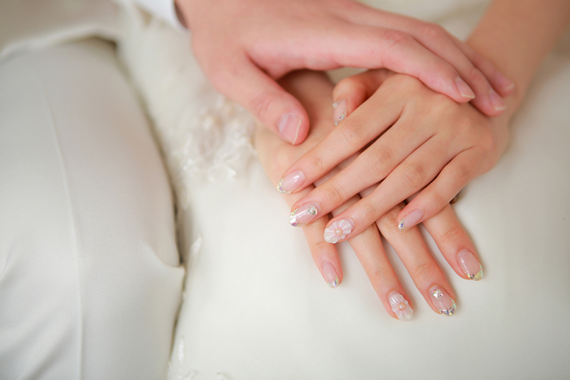 とてもかわいいネイル