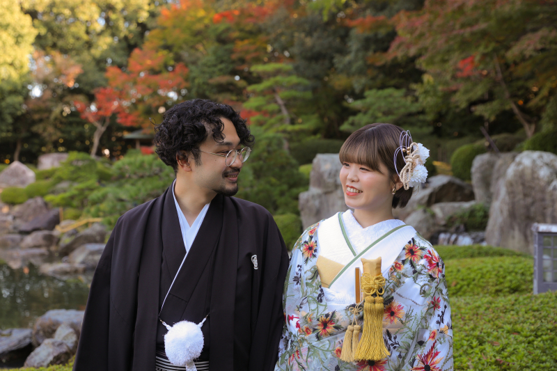 おふたり歩きながら