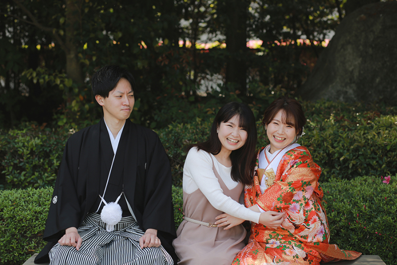 白無垢にお着替えする前に