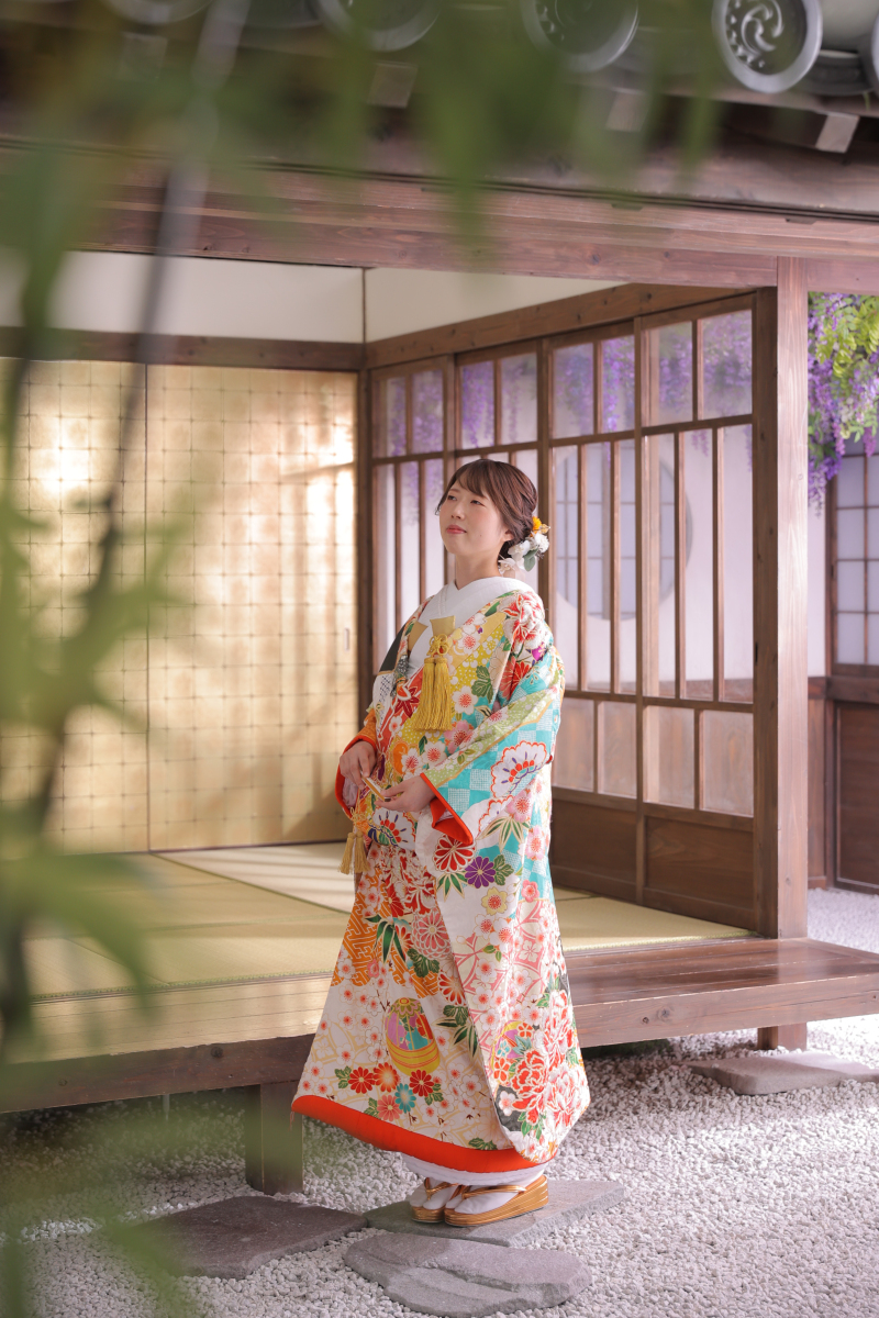 色とりどりの色打掛がお似合いのご新婦様
