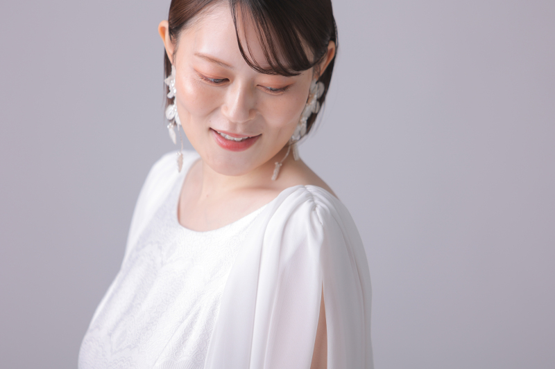 透明感のあるご新婦様