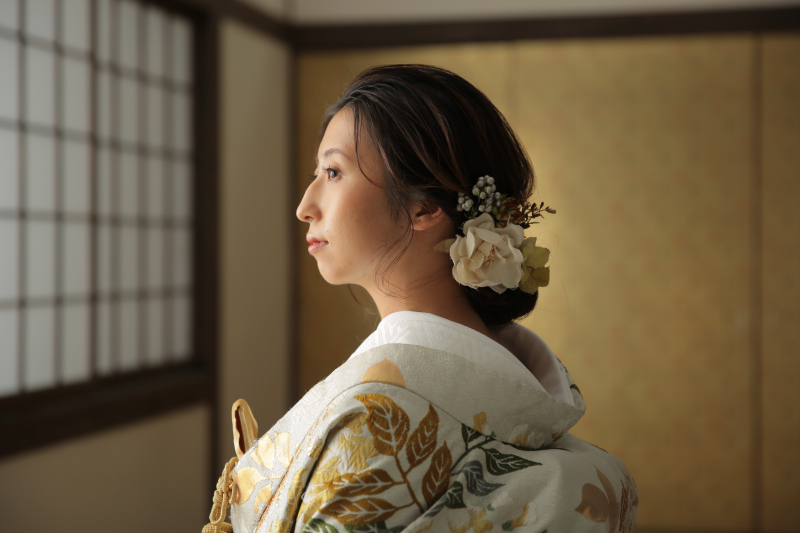 髪型がわかる様に撮影しました