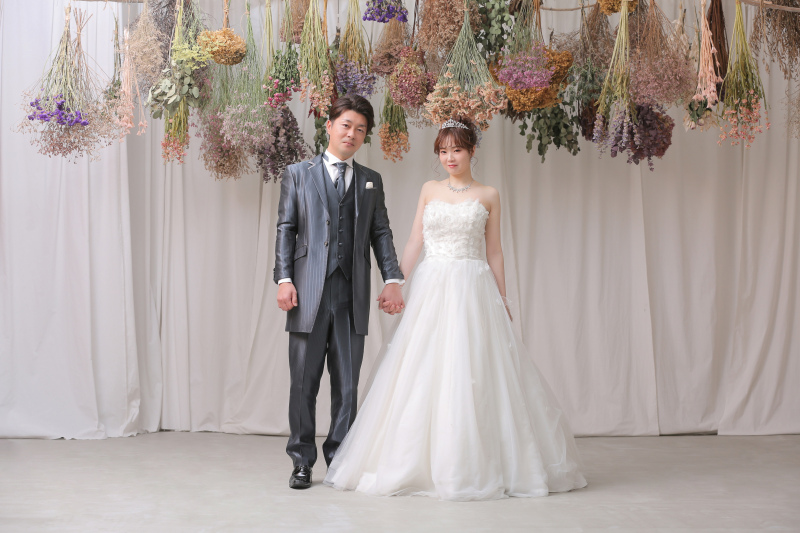 ハウススタジオでお花と♪