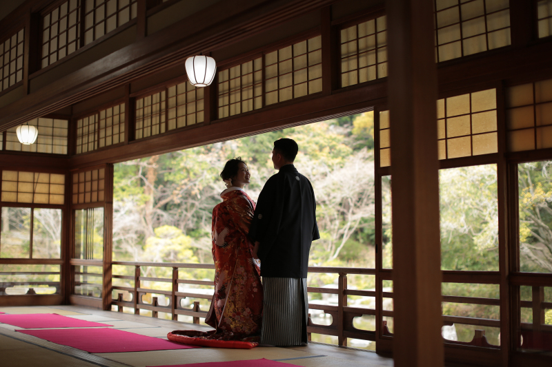 建物内でも撮影できます