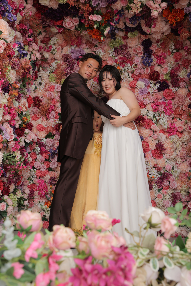 洋装へ衣装チェンジして