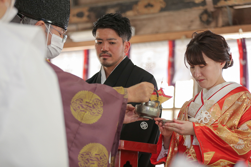 神社式ならではの雰囲気