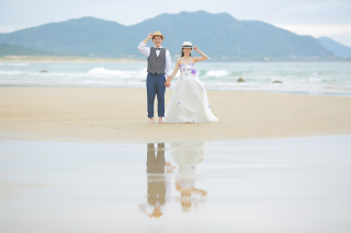 曇りの糸島ロケーション撮影