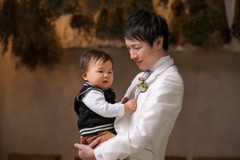 新婦様のお着替え中に・・・