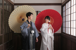 白無垢とウェディングドレス