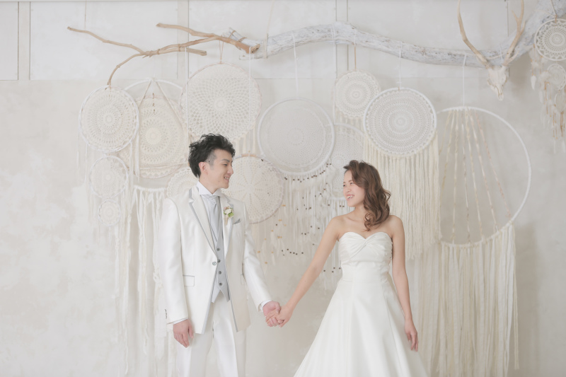 大人気の背景でも撮影できます。