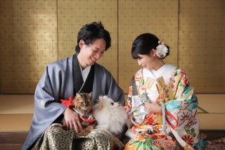 ワンちゃんネコちゃんと一緒に！