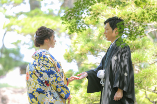 緑が美しい日本庭園とオシャレなハウススタジオ