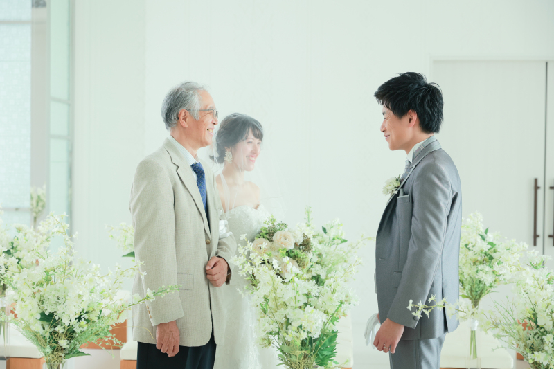 親御様とご入場