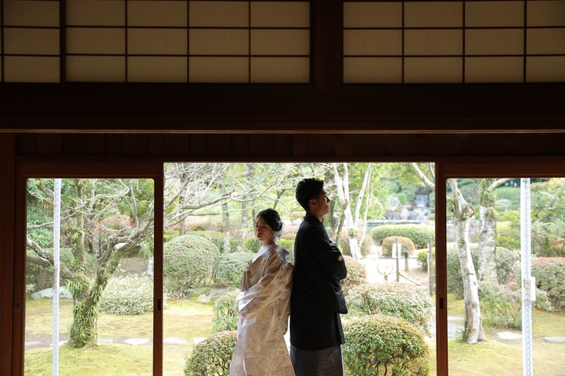 日本庭園とお茶室と