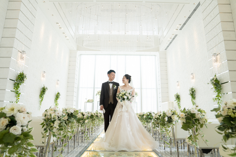 本物のチャペルで叶う、ウェディングフォトプラン 