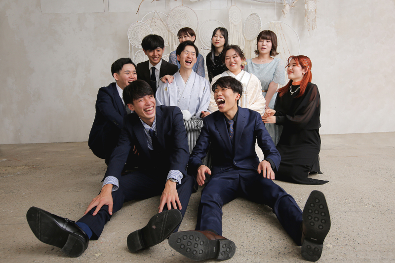 ご家族ご友人様との撮影も大歓迎!