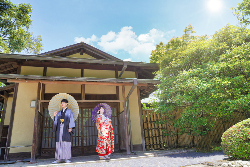 STUDIO AN(スタジオAN)_庭園で撮影できる