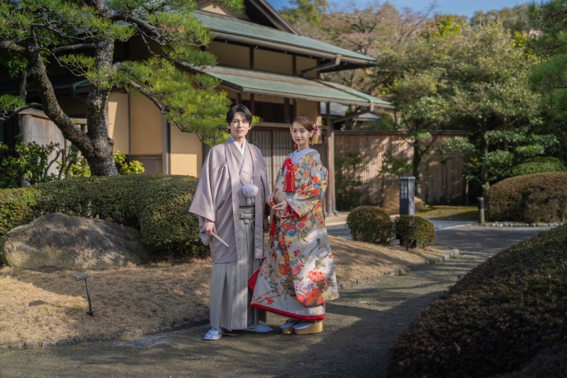 和装が映える人気ロケ地【大濠日本庭園ロケーション】衣装＋美容＋小物＋髪飾り＋着付け◎写真データ150枚/美肌,小顔レタッチ込み