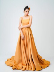 Angeline(アンジェリーヌ)mustard color