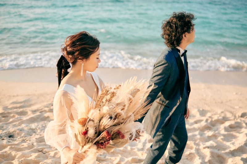 ドレスやブーケも組み合わせて