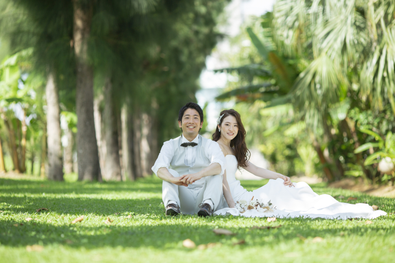 サンセットの撮影前に