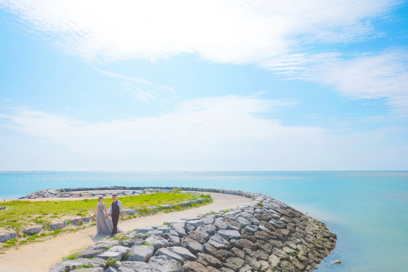 チャペルからビーチへ