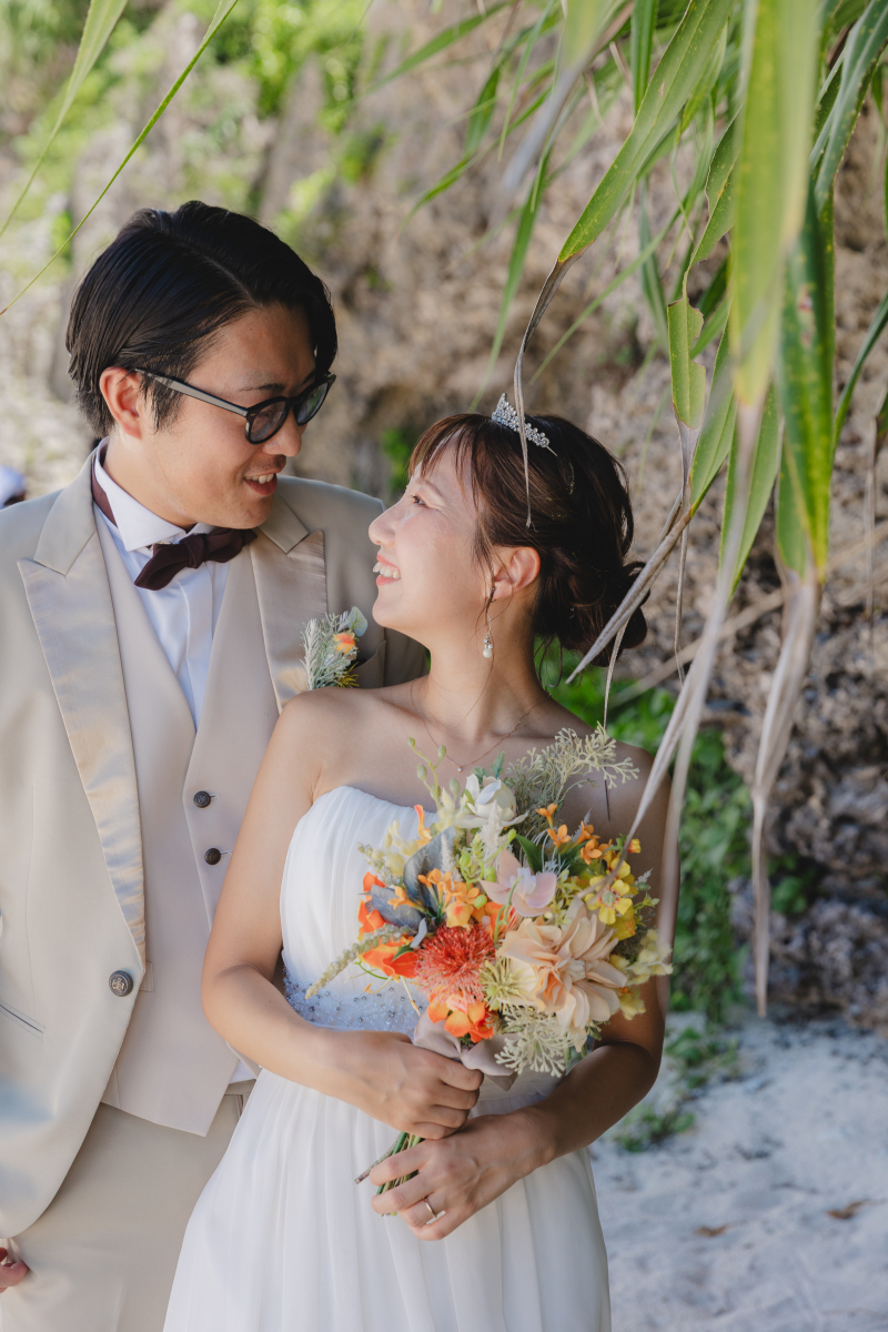 休憩がてらに日陰で緑と