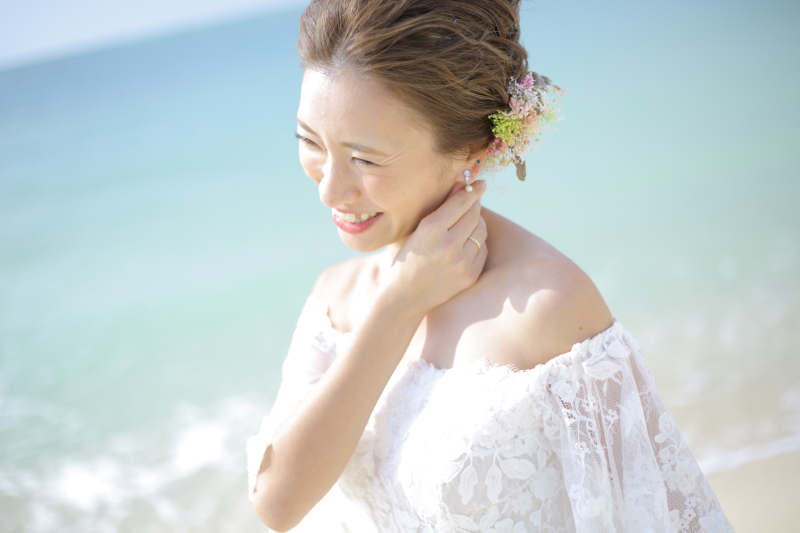 アラハビーチ撮影