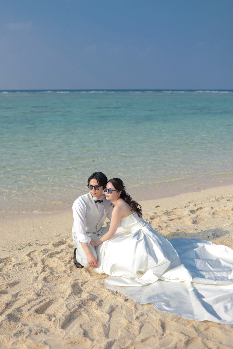 瀬底ビーチ撮影