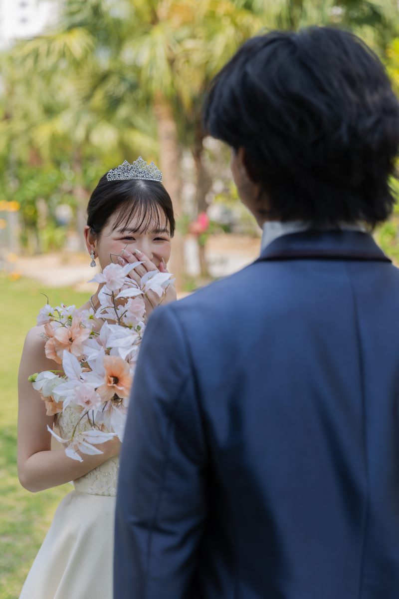 新婦様からも一言!