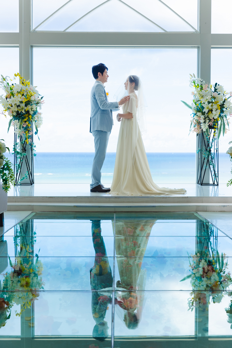 海の見えるチャペルで