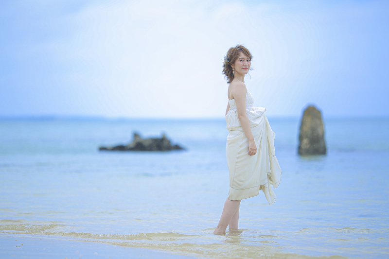 まるで貸切！？プライベートビーチのような開放感に夢心地