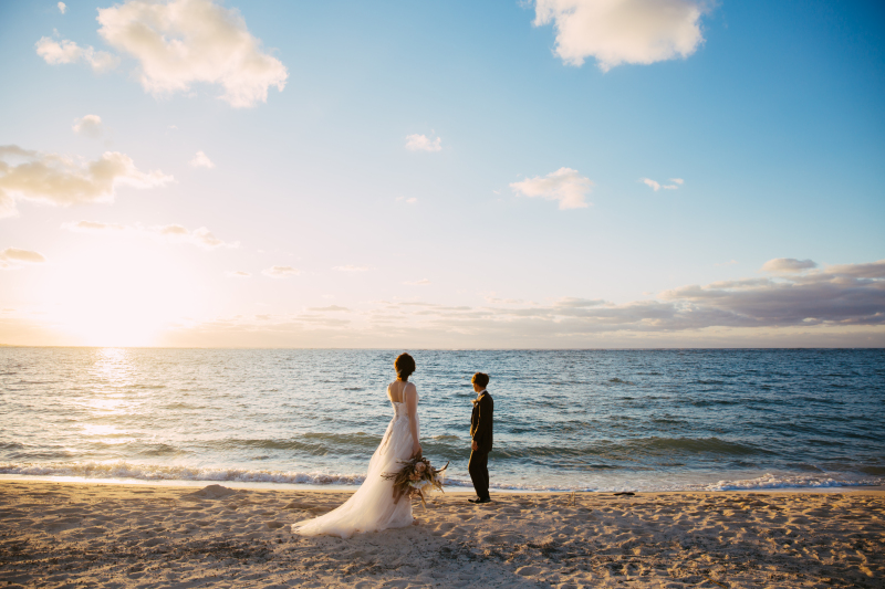 お二人で眺めて