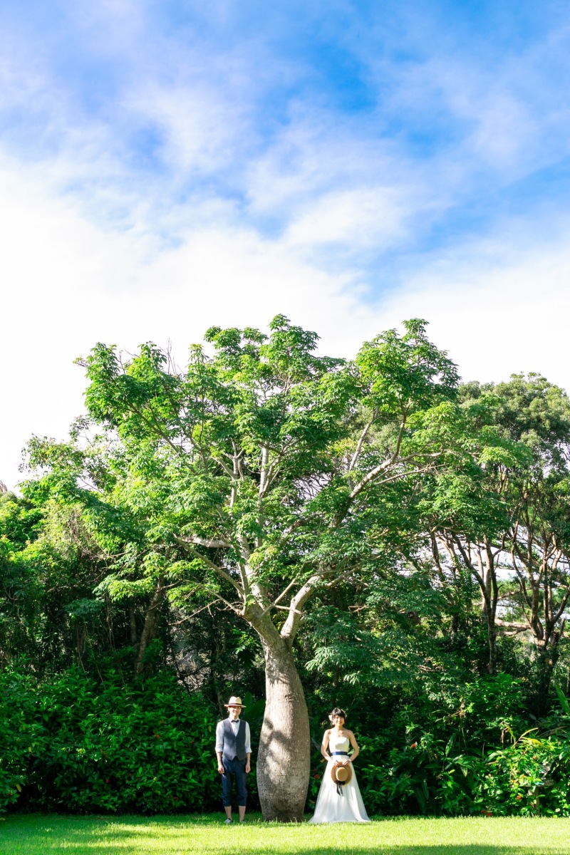 沖縄の緑と一緒に【ビオスの丘】