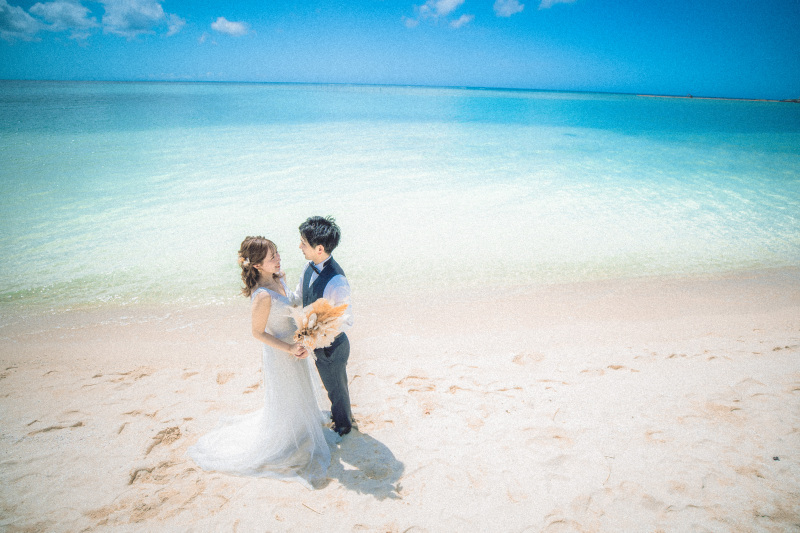 海のグラデーションがほんと綺麗です♡