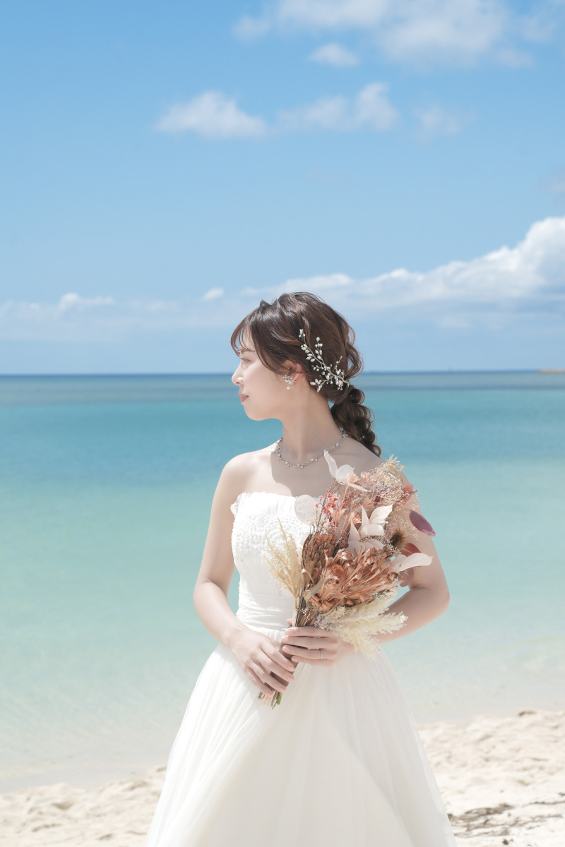 新婦様のソロカット