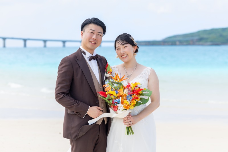 青い海や、大自然でのウェディングフォトはいかがですか？
