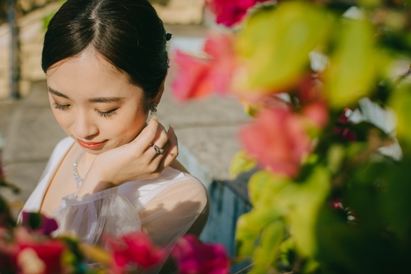 夕方の光がとてもいい感じです♪