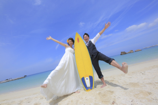 at アラハビーチ