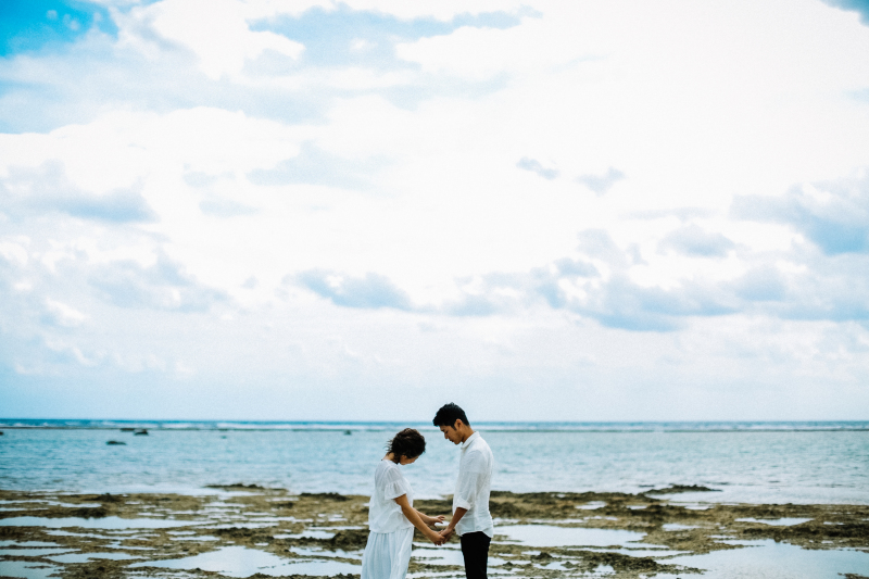 久高島の色々な場所で