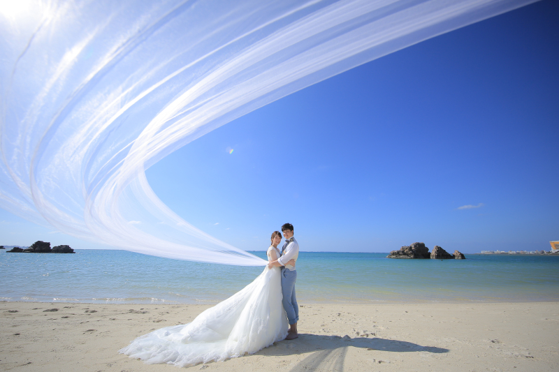 定番のチュール撮影!