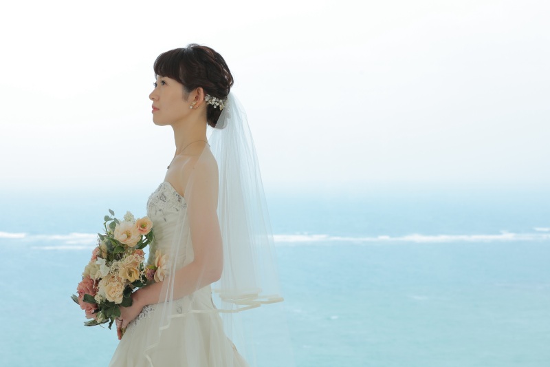 ご新婦様の美しい姿