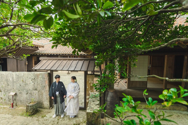 沖縄の重要文化財での撮影♡