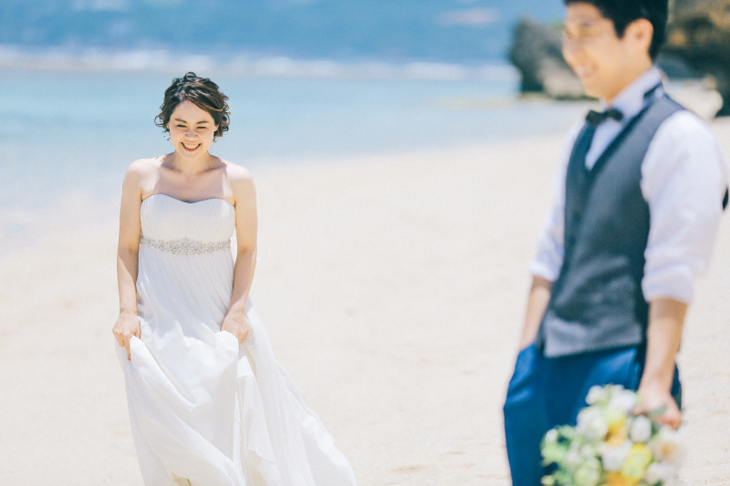 晴れの瀬底ビーチはテンション上がりますね＾＾