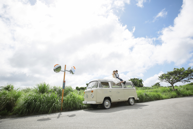 沖縄の開放的な雰囲気で