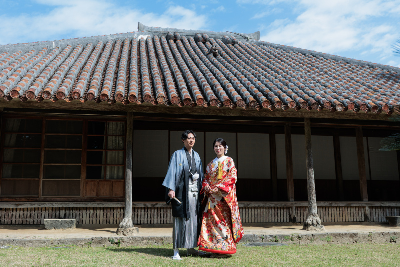 和装に合う沖縄の文化財