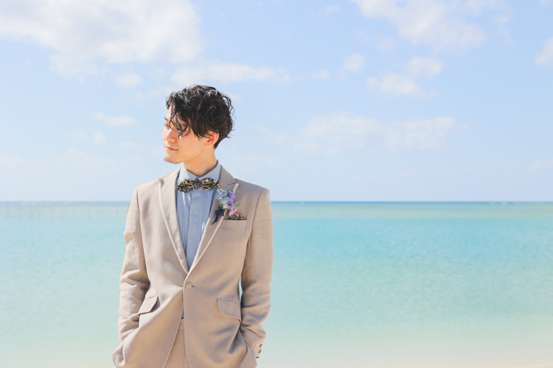 ご新郎様のコーディネート。