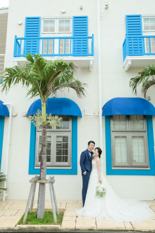 チャペル周辺での撮影